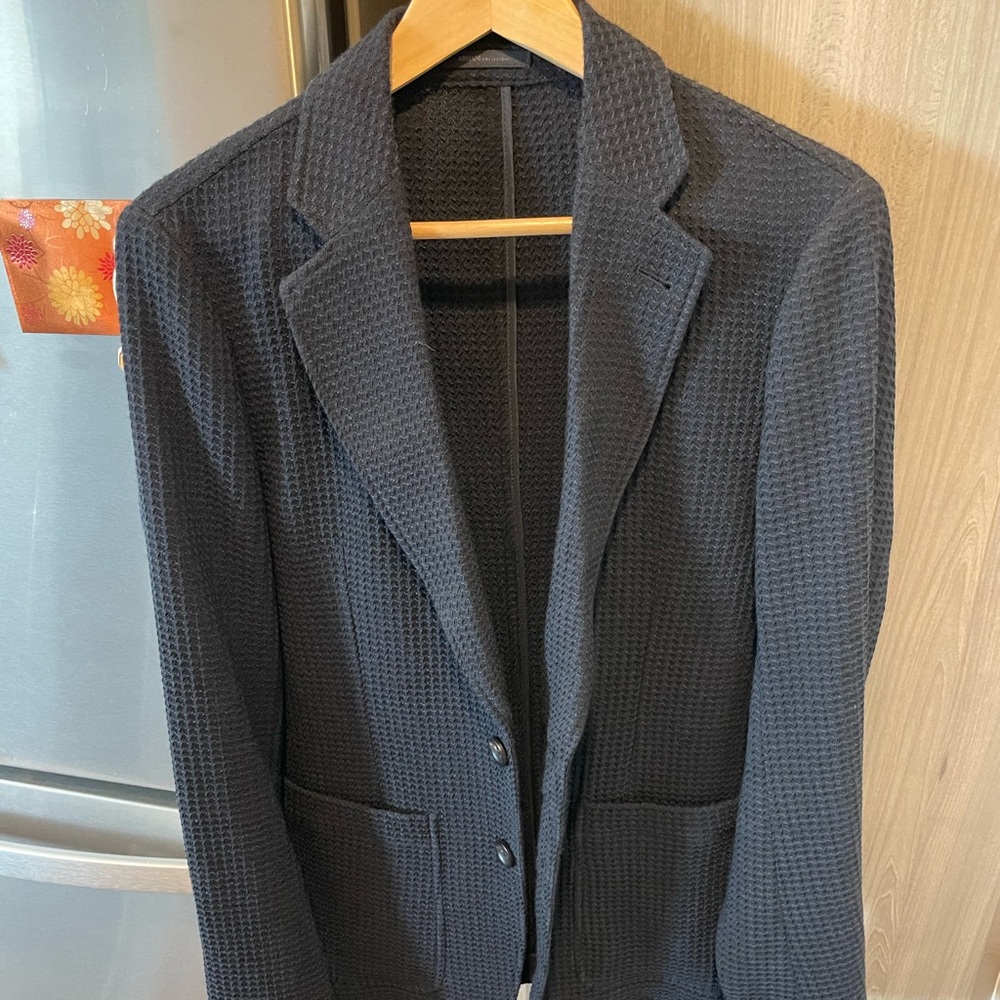 Armani Collezioni Knit Sportswear Jacket